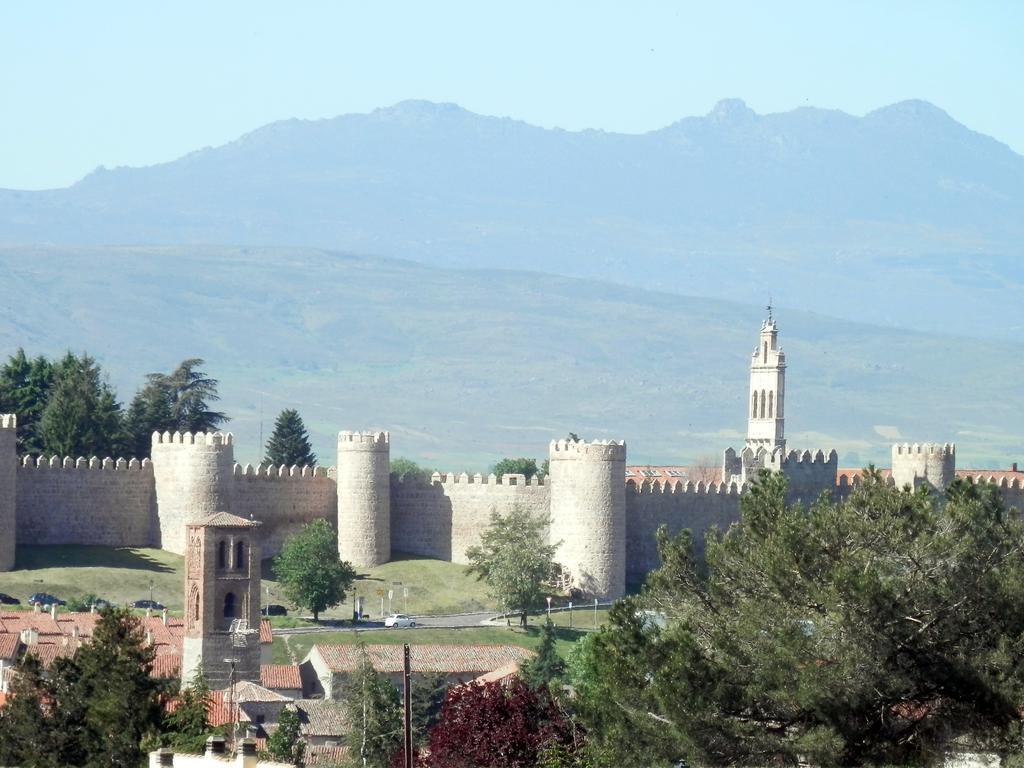 Vut Los Telares Muralla Ávila Pokoj fotografie
